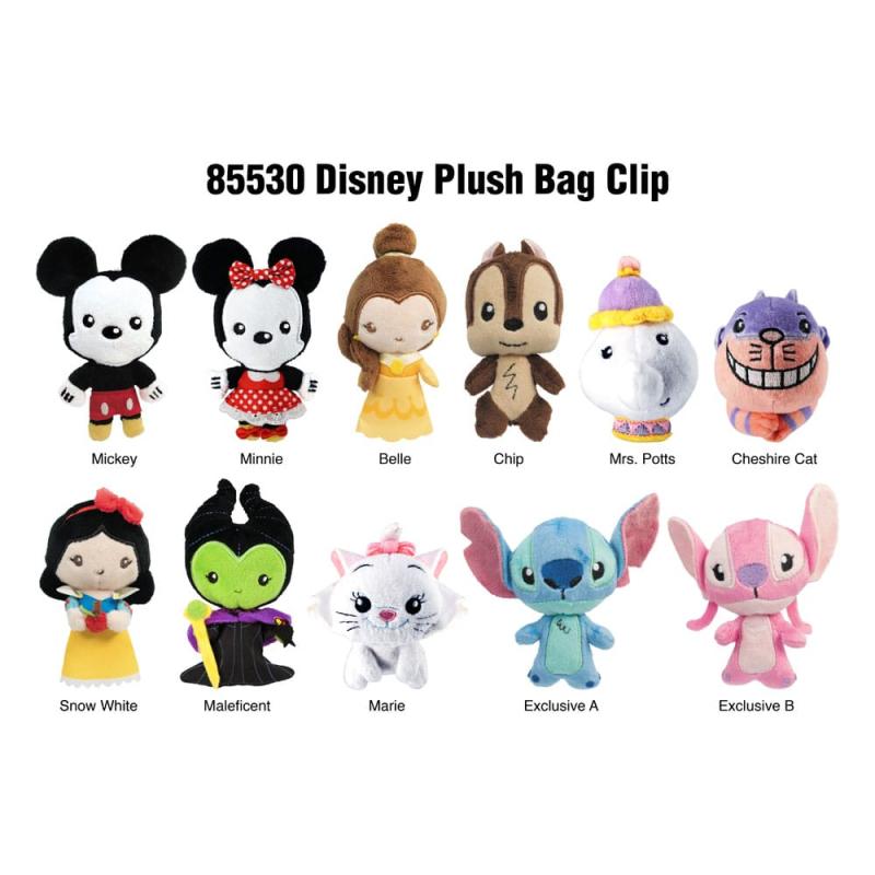 Disney Plush Bag Clips Display (24) 1