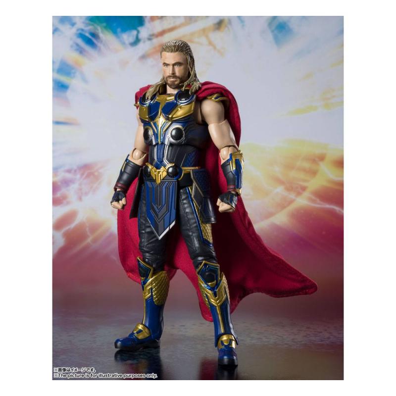 Thor Love & Thunder: Thor 16 cm S.H. Figuarts Actionfigur - Bandai Tamashii
