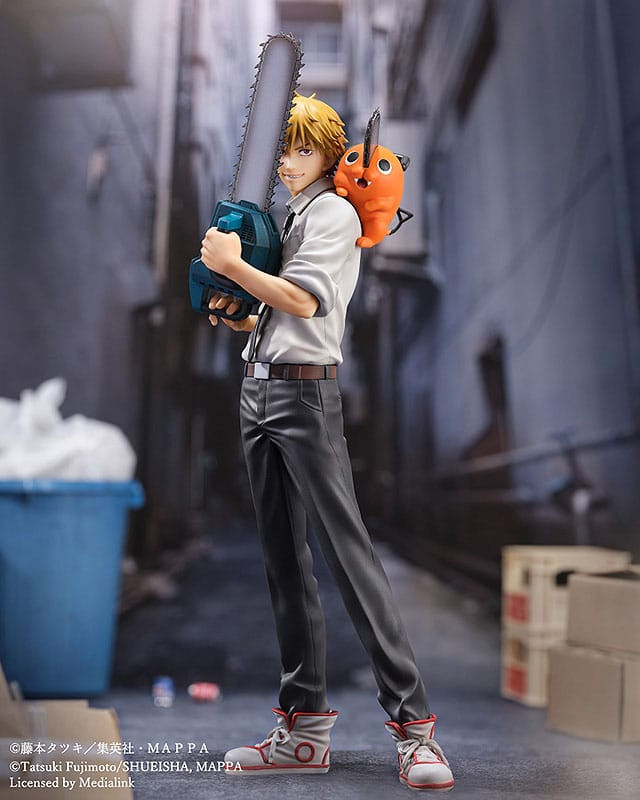 Chainsaw Man S-Fire PVC Statue 1/7 Denji & Pochita 24 cm 10