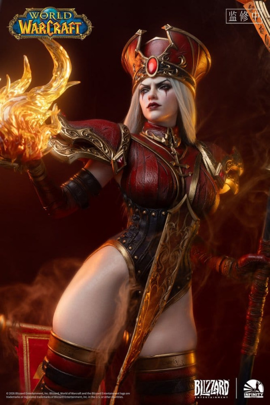 World of Warcraft Silicone Statue 1/3 Sally Whitemane 108 cm 9