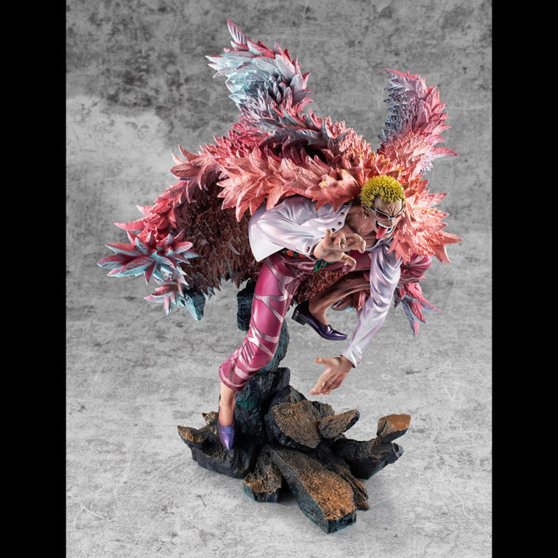 One Piece Excellent Model P.O.P PVC Statue SA-Maximum Heavenly Demon Donquixote Doflamingo 35 cm 5