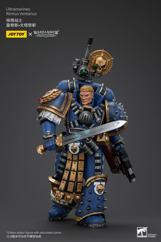 Warhammer The Horus Heresy Action Figure 1/18 Ultramarines Remus Ventanus 14 cm 4
