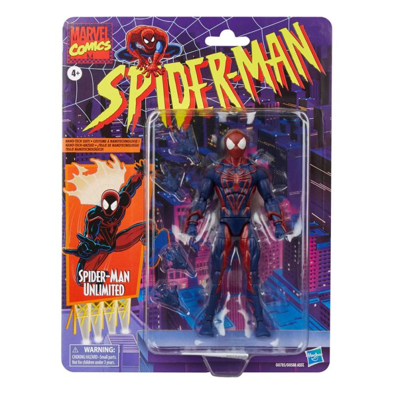 Spider-Man Marvel Legends Retro Action Figure Spider-Man Unlimited 15 cm 8