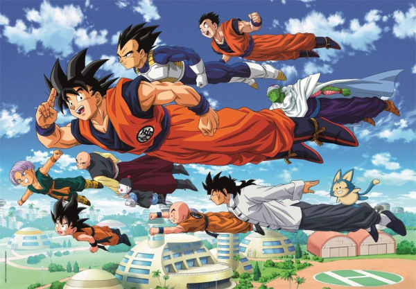 Dragon Ball Jigsaw Puzzle Flying (1000 pieces) 2
