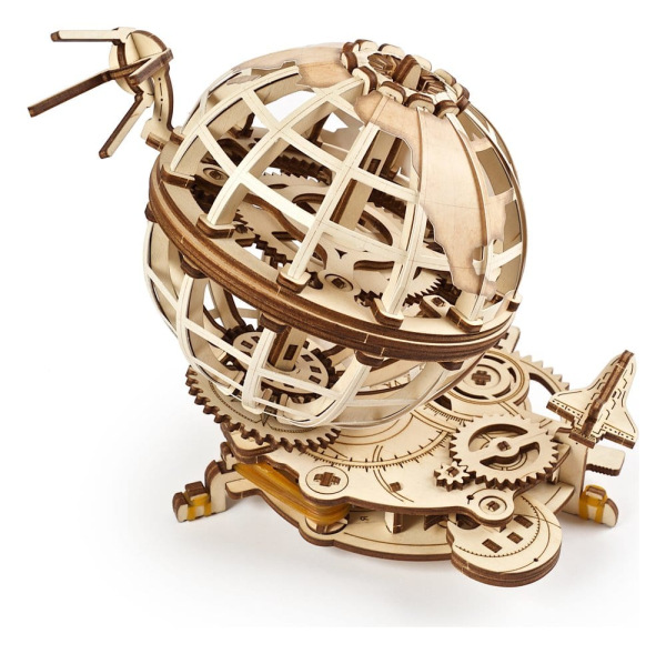 Ugears 3D Wooden Puzzle Globus 10
