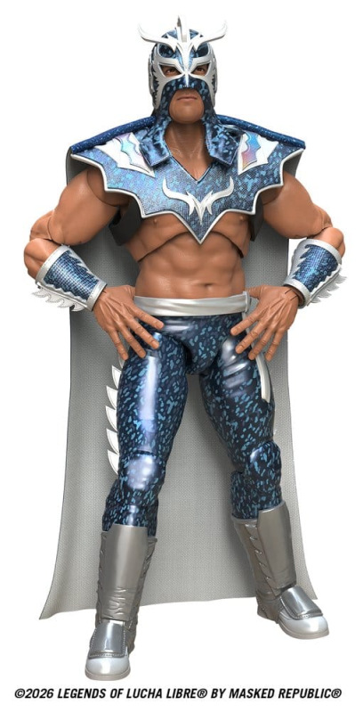Legends of Lucha Libre Signature Series Action Figure 1/12 Ultimo Dragon 11 cm