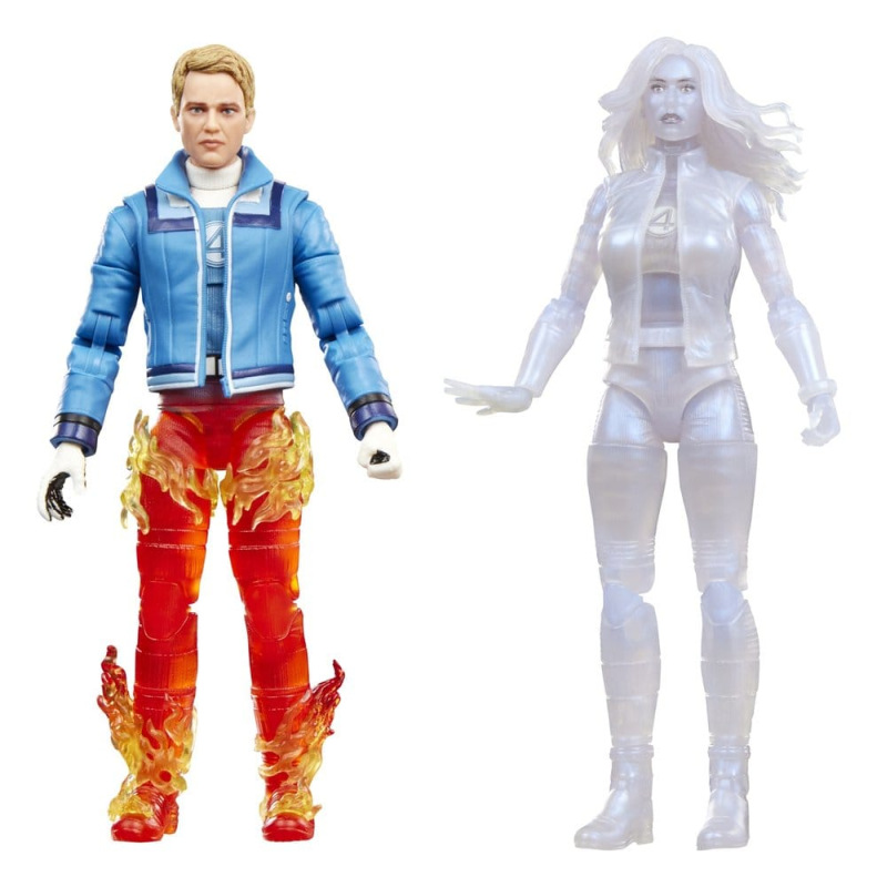 Avengers: Doomsday Marvel Legends Action Figure 2-Pack Marvel's Invisible Woman & Human Torch 15 cm
