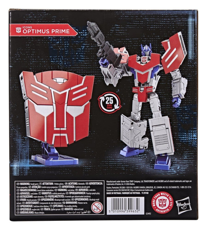 Transformers Icons Voyager Class Action Figure Optimus Prime 17 cm 1