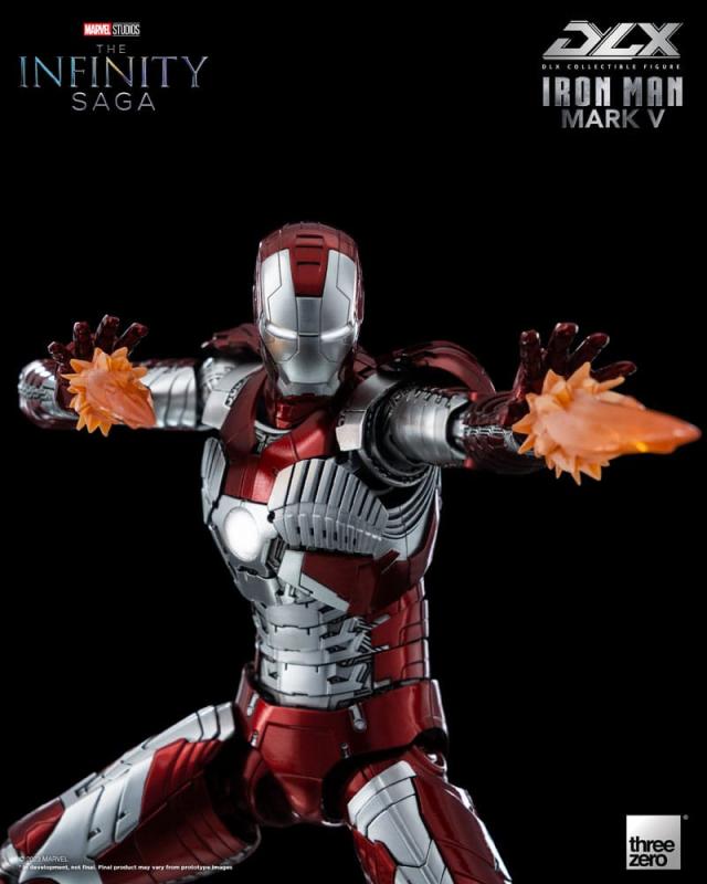 Infinity Saga: Iron Man Mark 5 1/12 DLX Action Figure - ThreeZero