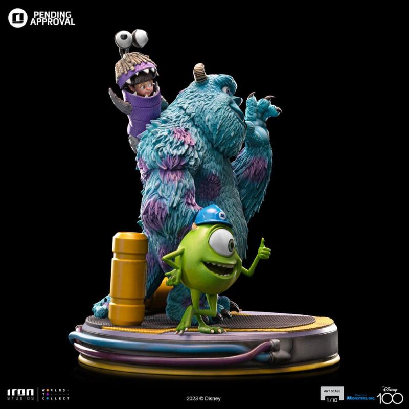 Monsters, Inc.: James P. Sullivan, Mike Wazowski 1/10 Scale Statue - Iron Studios
