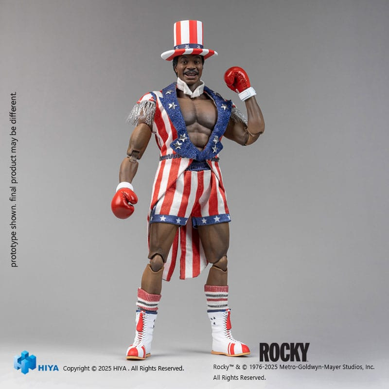 Rocky Exquisite Super Series Actionfigur 1/12 Apollo 16 cm 1