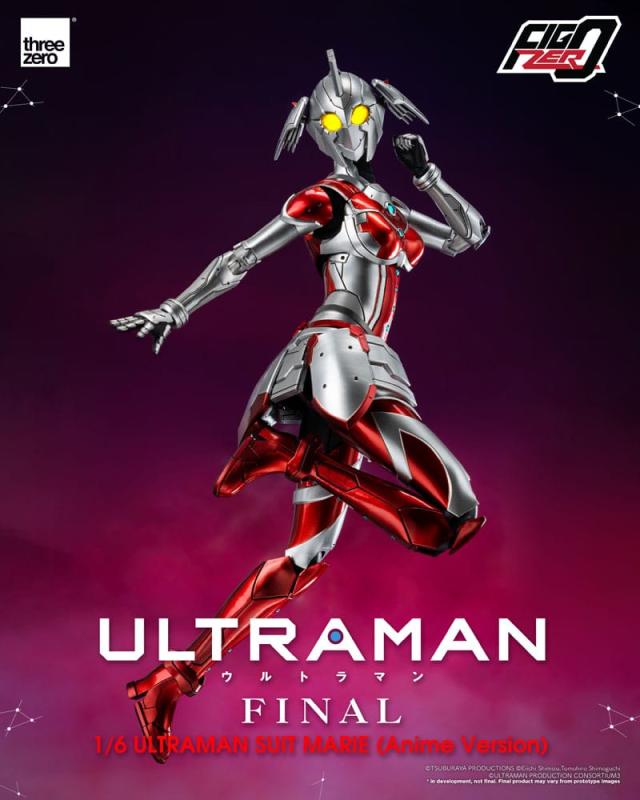 Ultraman: Ultraman Suit Marie (Anime Version) 1/6 FigZero Action Figure - ThreeZero