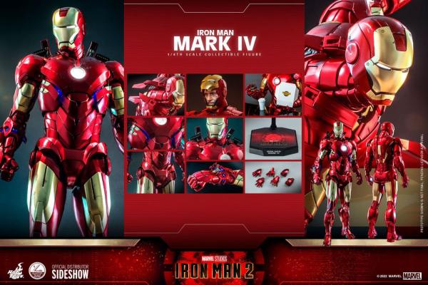 Iron Man 2 Action Figure 1/4 Iron Man Mark IV 49 cm