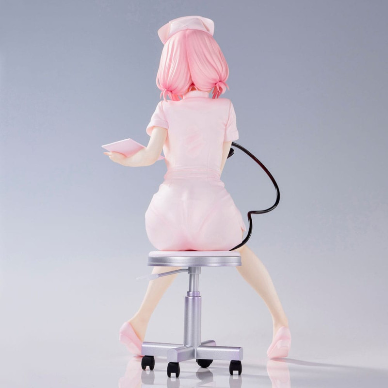 To Love-Ru Darkness Statue PVC Momo Belia Deviluke Nurse Cos 22 cm 5