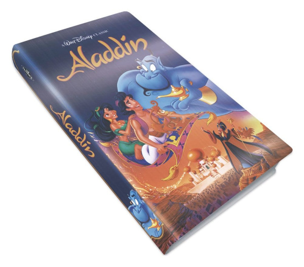 Disney Premium Notebook Set with Bookmarks Aladdin A5