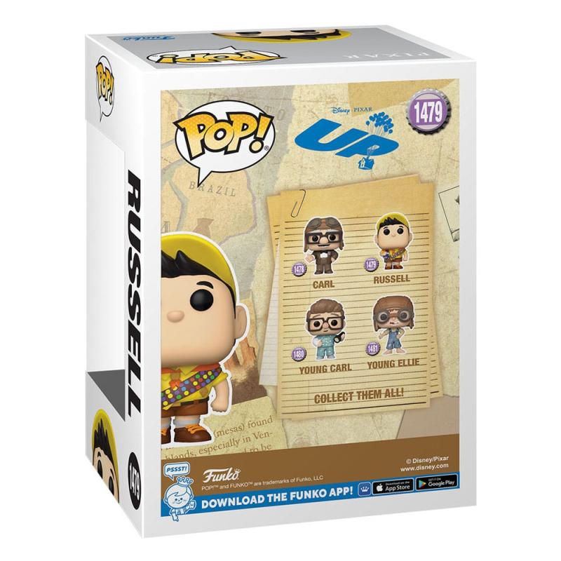 Up! 2 POP! Movies Vinyl Figure Russell 9 cm 2