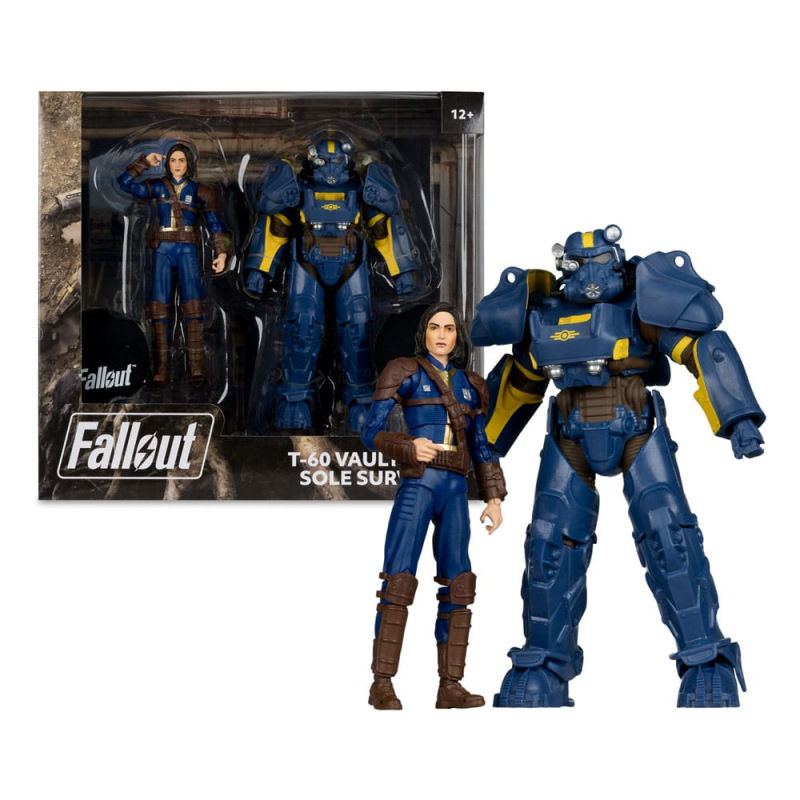 Fallout 4 Statue 2-Pack T-60 Vault Tec & Sole Survivor 18 cm 4