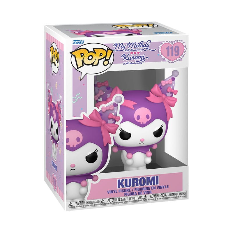 Sanrio POP! Animation Vinyl Figure K/MM- Kuromi Grumpy 9 cm 1