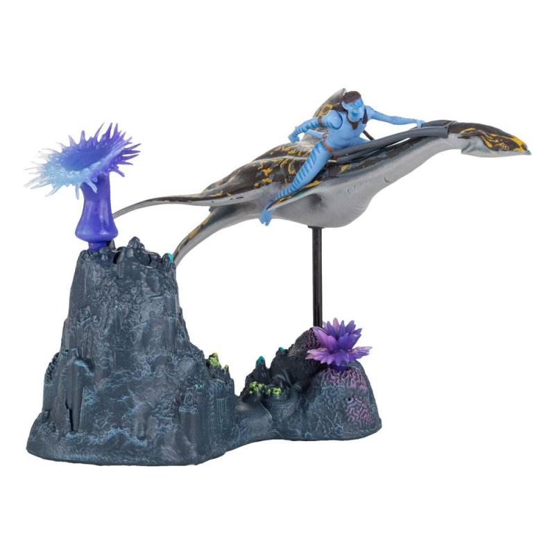 Avatar The Way of Water: Neteyam & Ilu Deluxe Medium Action Figures - McFarlane Toys