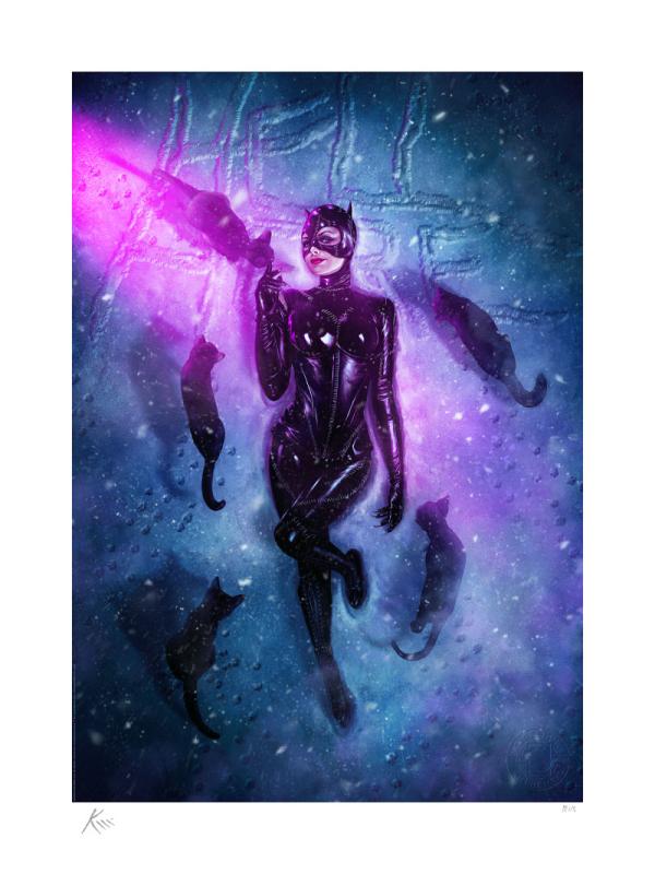 DC Comics: Catwoman HellO THere 46 x 61 cm Art Print - Sideshow Collectibles