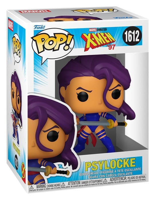 Marvel POP! Vinyl Figure : X-Men '97 S4 - Psylocke 9 cm 1