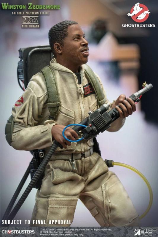 Ghostbusters Resin Statue 1/8 Winston Zeddemore 22 cm