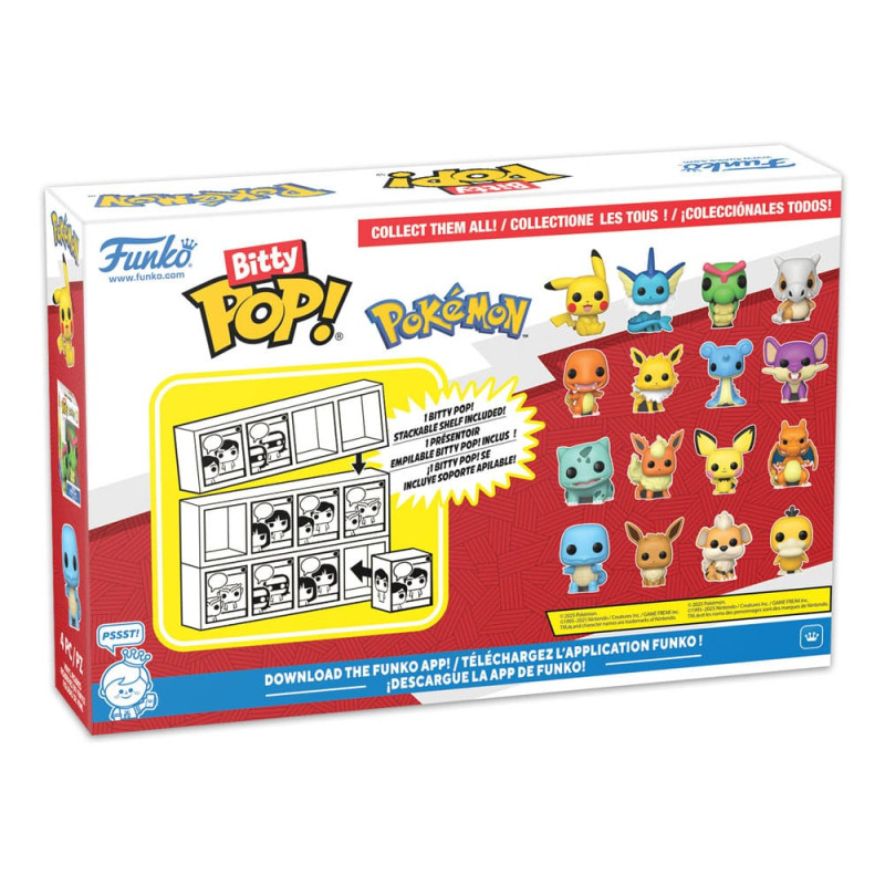 Pokémon Bitty POP! Vinyl Figure 4-Pack Series 2 2 cm 1