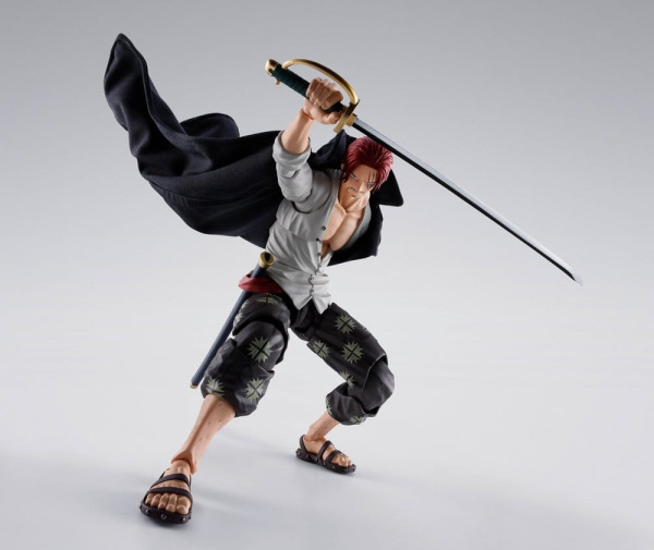 One Piece S.H.Figuarts Action Figure Shanks -Marineford- 17 cm 4