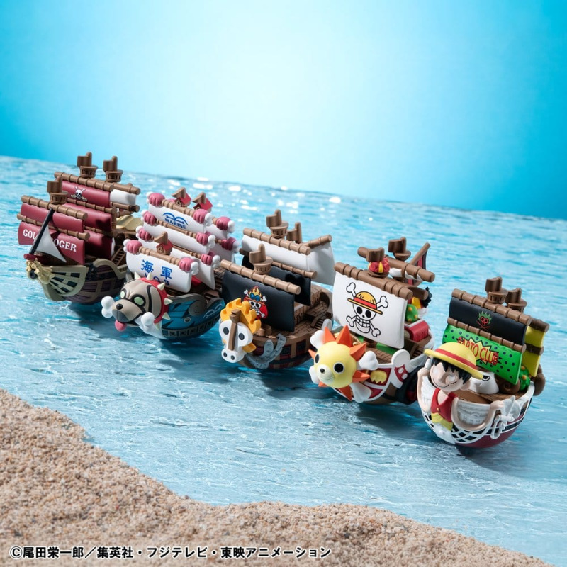 One Piece YuraColle Series Mini Figures Grand Line Collection Set Vol.3 6 cm 6