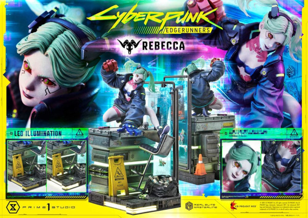 Cyberpunk: Edgerunners Real Elite Masterline Series Statue 1/4 Rebecca 54 cm 4
