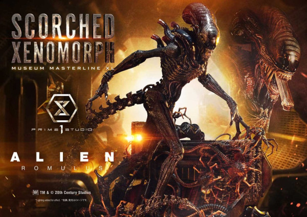 Alien: Romulus Museum Masterline XL Statue 1/3 Scorched Xenomorph 98 cm 1