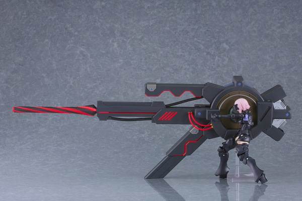 Fate/Grand Order Plamatea Plastic Model Kit Shielder/Mash Kyrielight (Ortinax) Black Barrel Edition 12