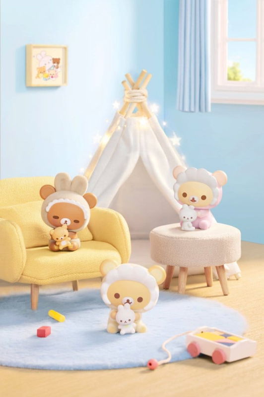 Rilakkuma Nuonuo Baby Series Blind Box Mini Figures Cubby Face Display (4) 6
