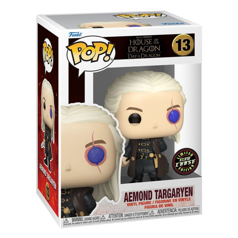 House of the Dragon POP! TV Vinyl Figures Aemond Targaryen 9 cm Assortment (6) 3