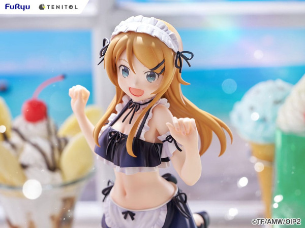 Ore no Imouto ga Konna ni Kawaii Wake ga Nai. Tenitol Tall PVC Statue Kousaka Kirino swimsuits maid 12