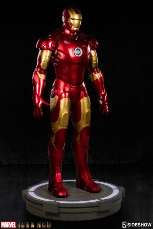 Iron Man: Iron Man Mark III - Statue Life-Size 210 cm - Sideshow