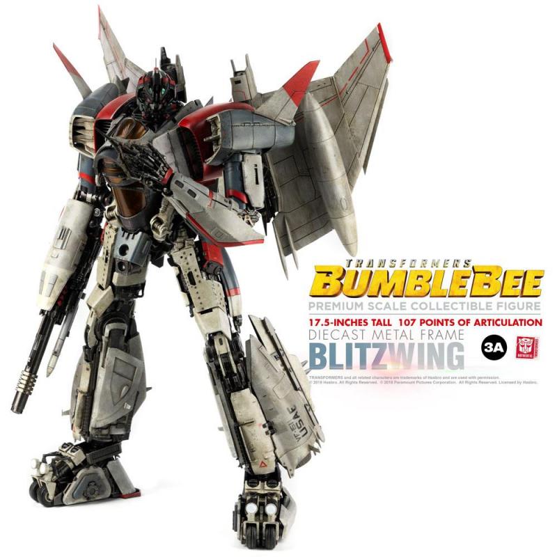 Bumblebee: Blitzwing - Premium Scale Figure 44 cm - 3A TOYS