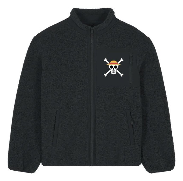 One Piece Sherpa Jacket Logo Size M 1