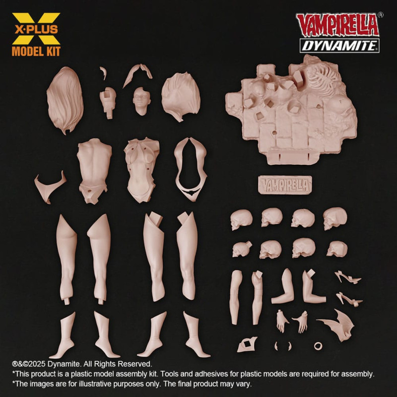 Vampirella Plastic Model Kit 1/8 Vampirella 3.0 Jose Gonzales Edition 23 cm 3