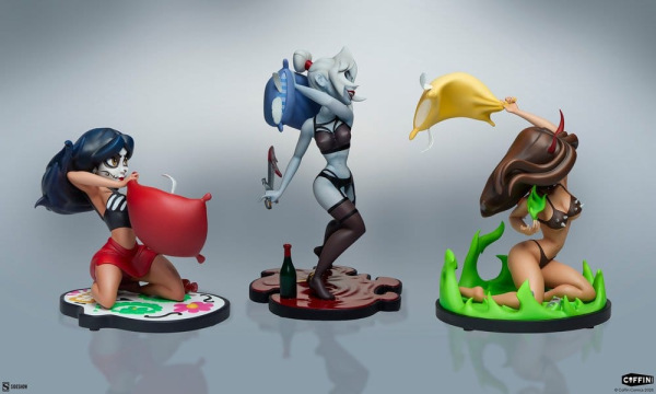 Coffin Comics Designer Statues Set Sleepover In Hell 7