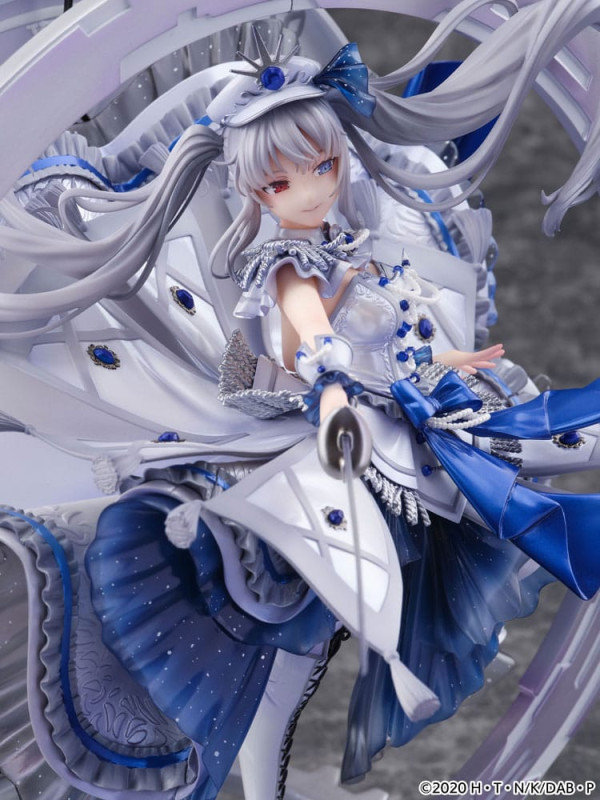 Date A Bullet SHIBUYA SCRAMBLE FIGURE PVC Statue 1/7 The White Queen -Royal Blue Sapphire Dress Ver. 6