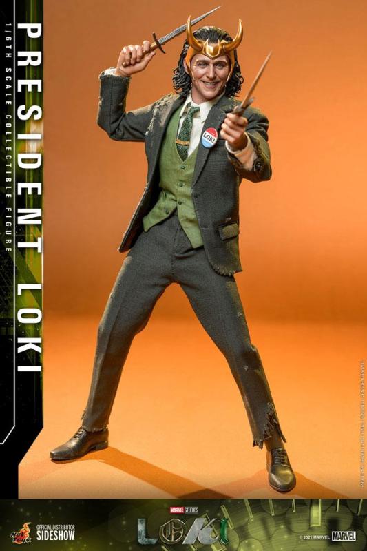 Loki Action Figure 1/6 President Loki 31 cm