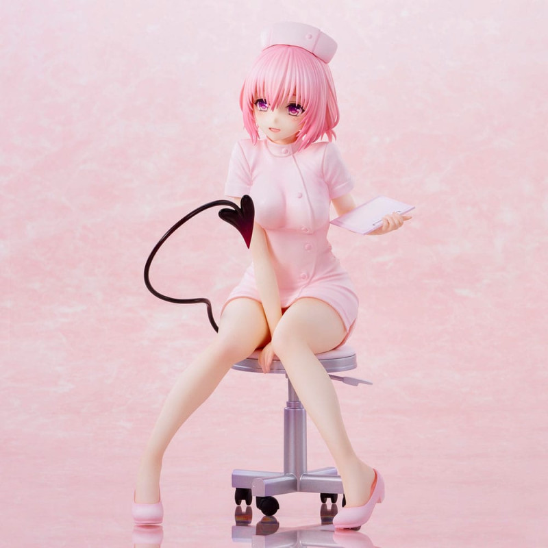 To Love-Ru Darkness Statue PVC Momo Belia Deviluke Nurse Cos 22 cm 11