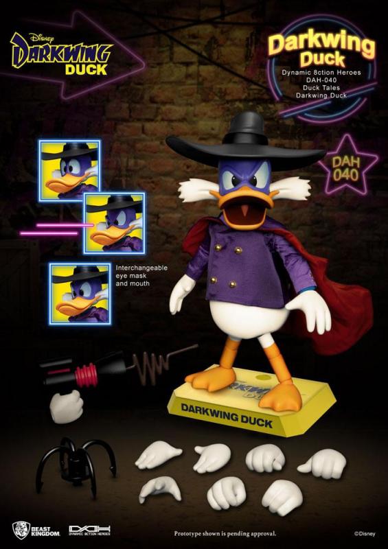 Disney: Darkwing Duck 1/9 Action Figure - Beast Kingdom Toys