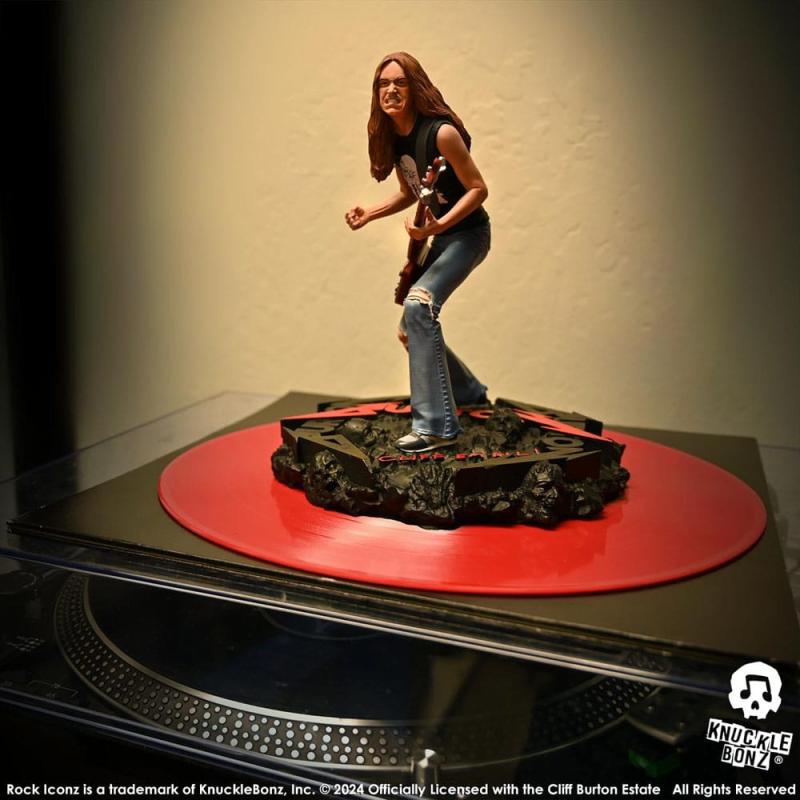 Metallica Rock Iconz Statue Cliff Burton II 22 cm