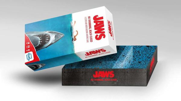 Jaws Shuffle Card Game Retro