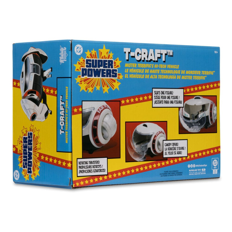 Superman (2025) DC Direct Super Powers Vehicle T-Craft 11 cm 6