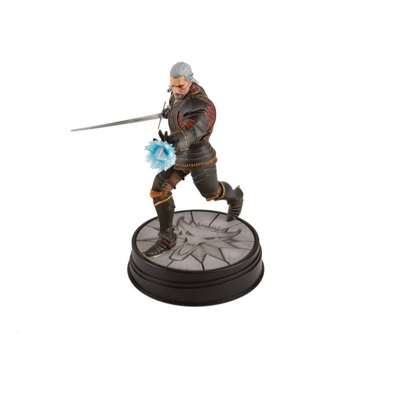 Witcher 3 Wild Hunt PVC Statue Geralt Toussaint Tourney Armor 20 cm