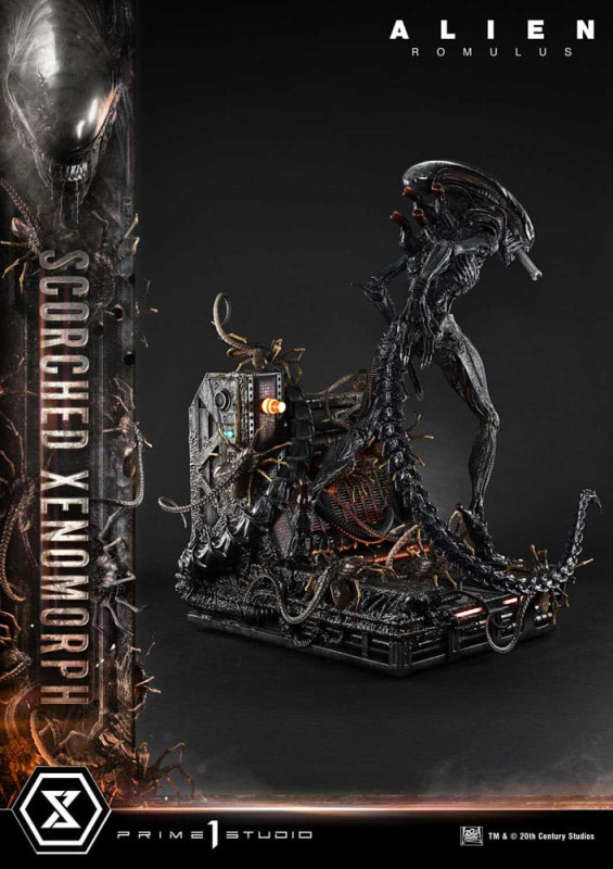 Alien: Romulus Museum Masterline XL Statue 1/3 Scorched Xenomorph 98 cm 8