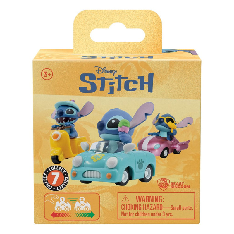 Lilo & Stitch Zoom Hero Pullback Vehicles with Figures Stitch (Blind Box Ver.) Assortment (12) 5